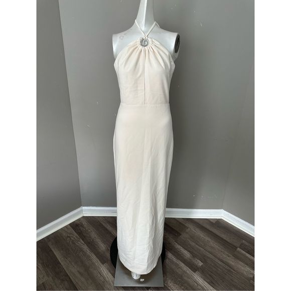 STAUD Abigail crêpe maxi dress - Picture 6 of 10
